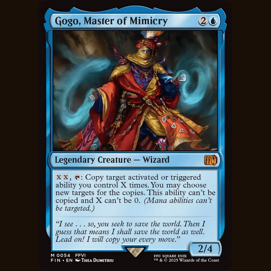 Gogo, Master of Mimicry [Universes Beyond: FINAL FANTASY] full-card image