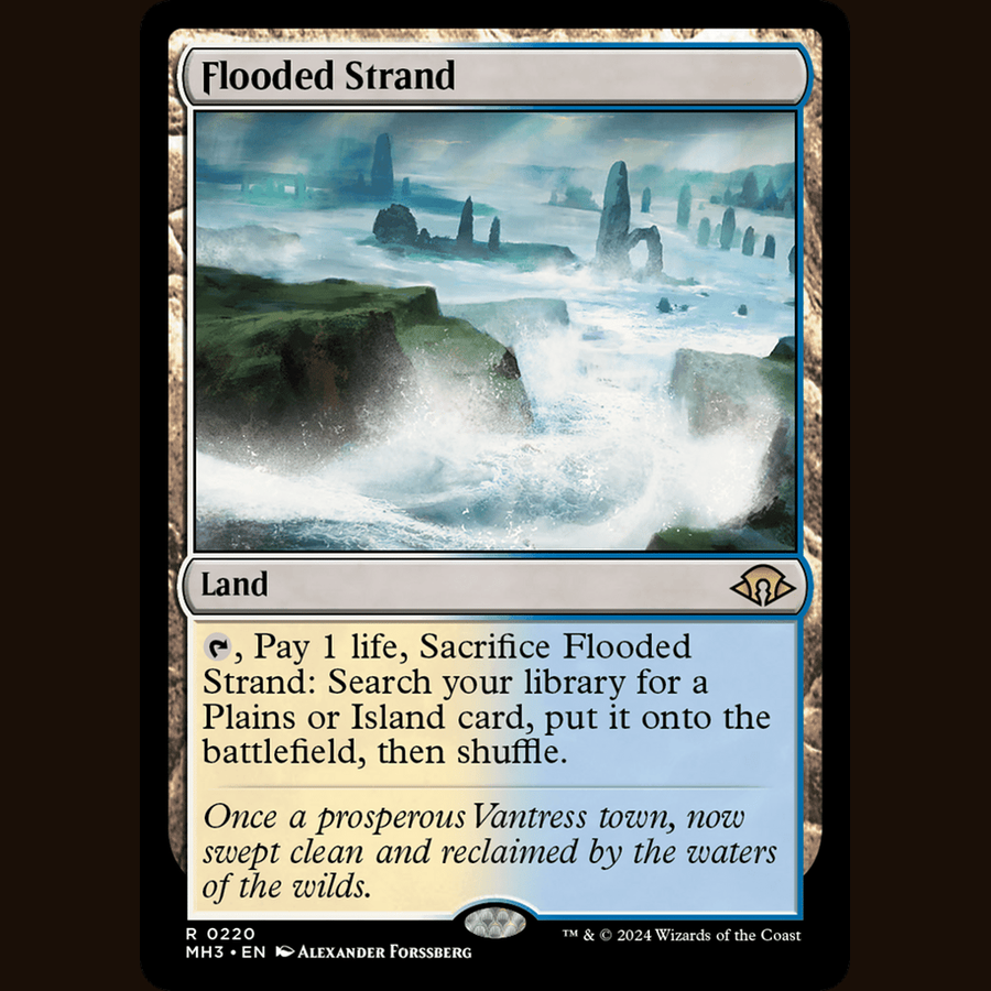 Flooded Strand [Modern Horizons 3] full-card image