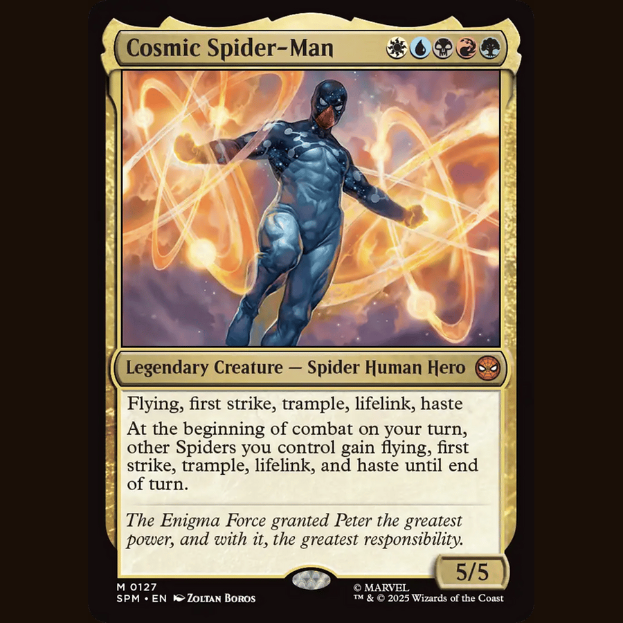 Cosmic Spider-Man [Marvel's Spider-Man] full-card image