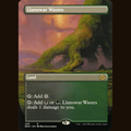 Llanowar Wastes (Borderless) [The Brothers' War] full-card image