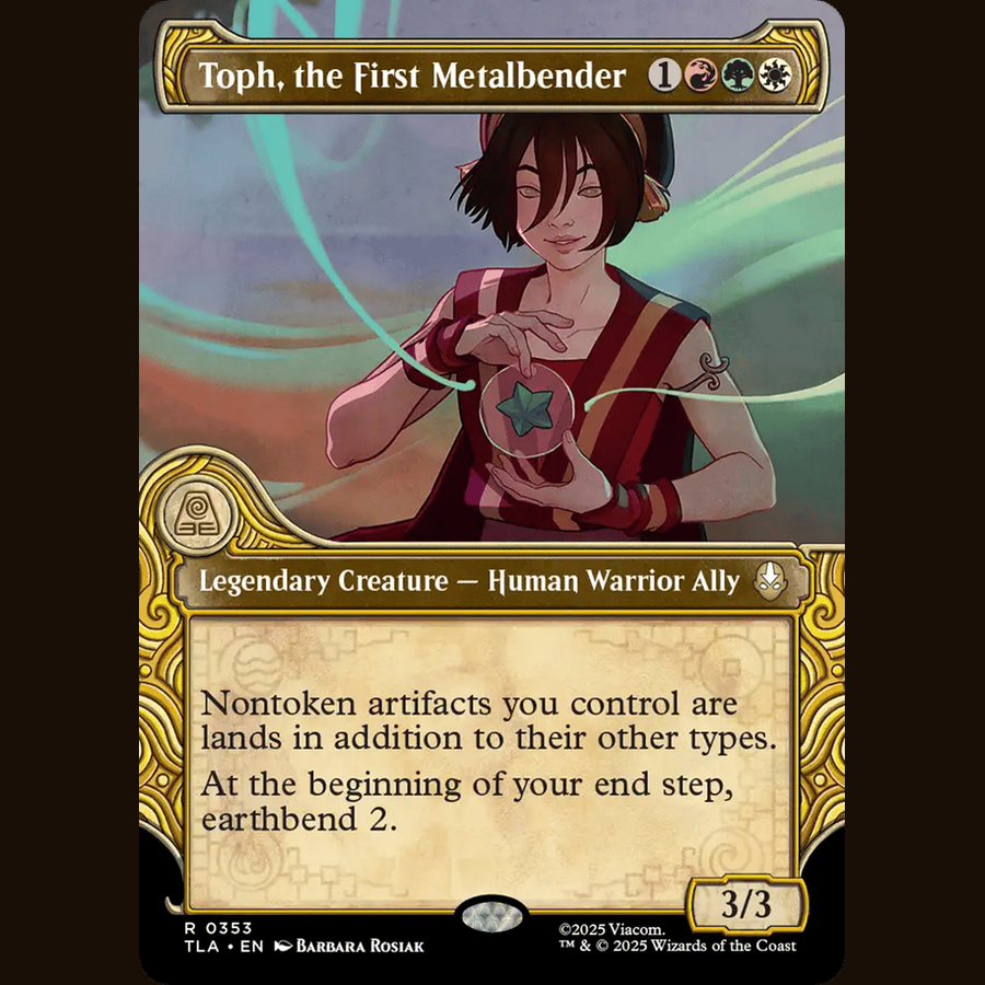 Toph, the First Metalbender (Showcase) [Avatar: The Last Airbender] full-card image