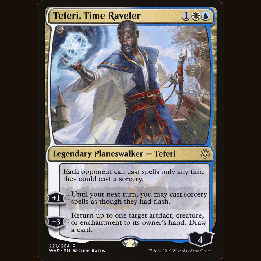 Teferi, Time Raveler [War of the Spark] full-card image