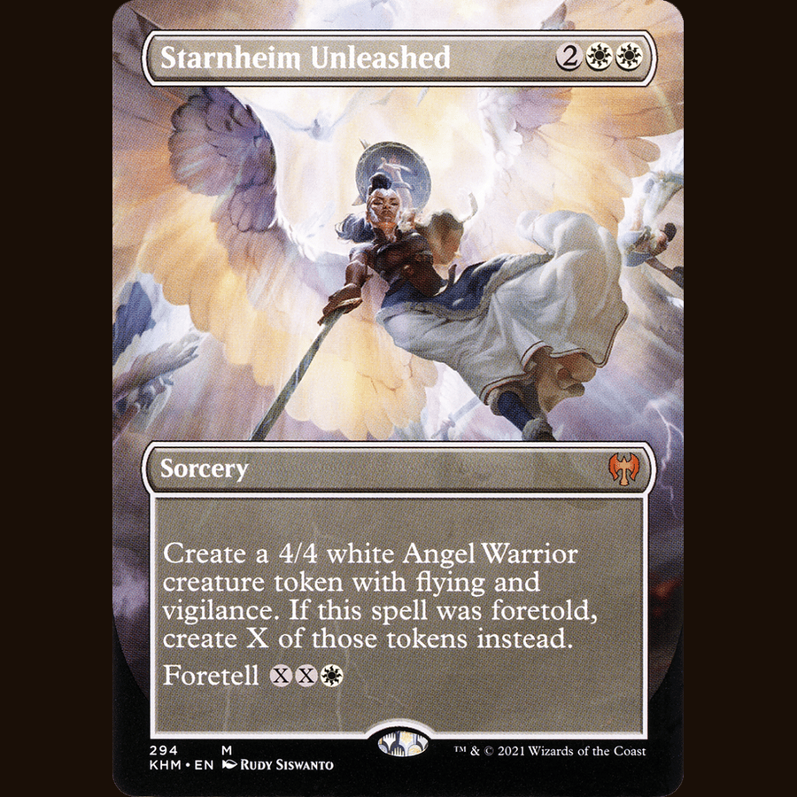 Starnheim Unleashed (Borderless) [Kaldheim] full-card image