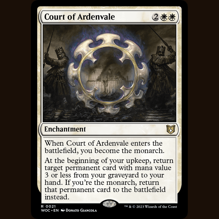 Court of Ardenvale [Commander: Wilds of Eldraine] full-card image