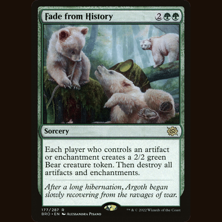 Fade from History [The Brothers' War] full-card image