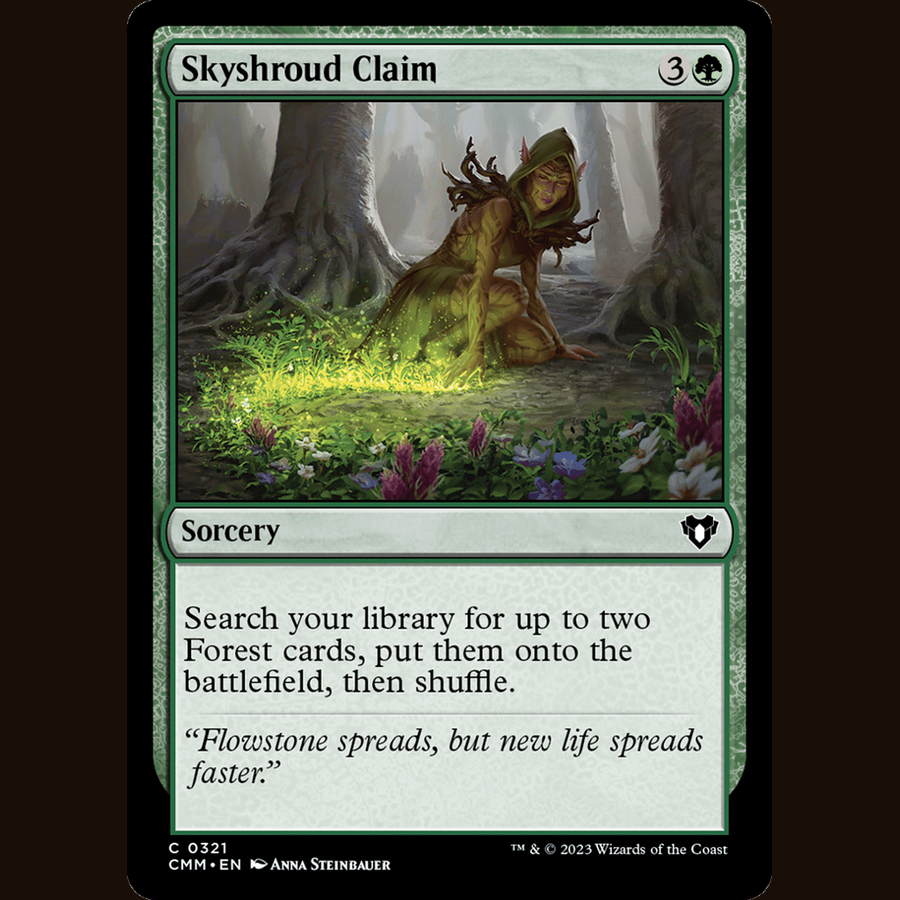 Skyshroud Claim [Commander Masters] full-card image