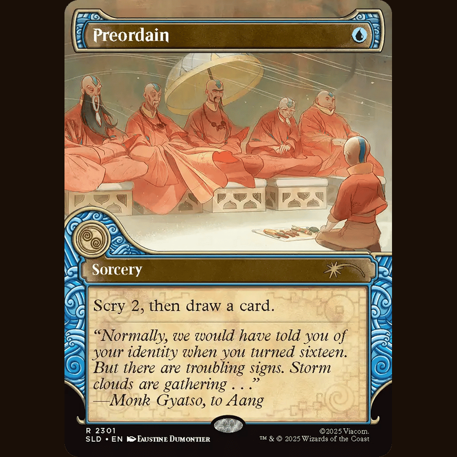 Preordain (2301) (Rainbow Foil) [Secret Lair Drop Series] full-card image