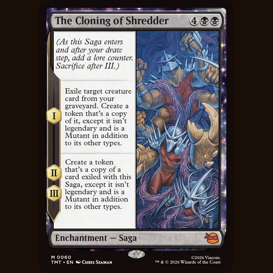 The Cloning of Shredder [Teenage Mutant Ninja Turtles] full-card image