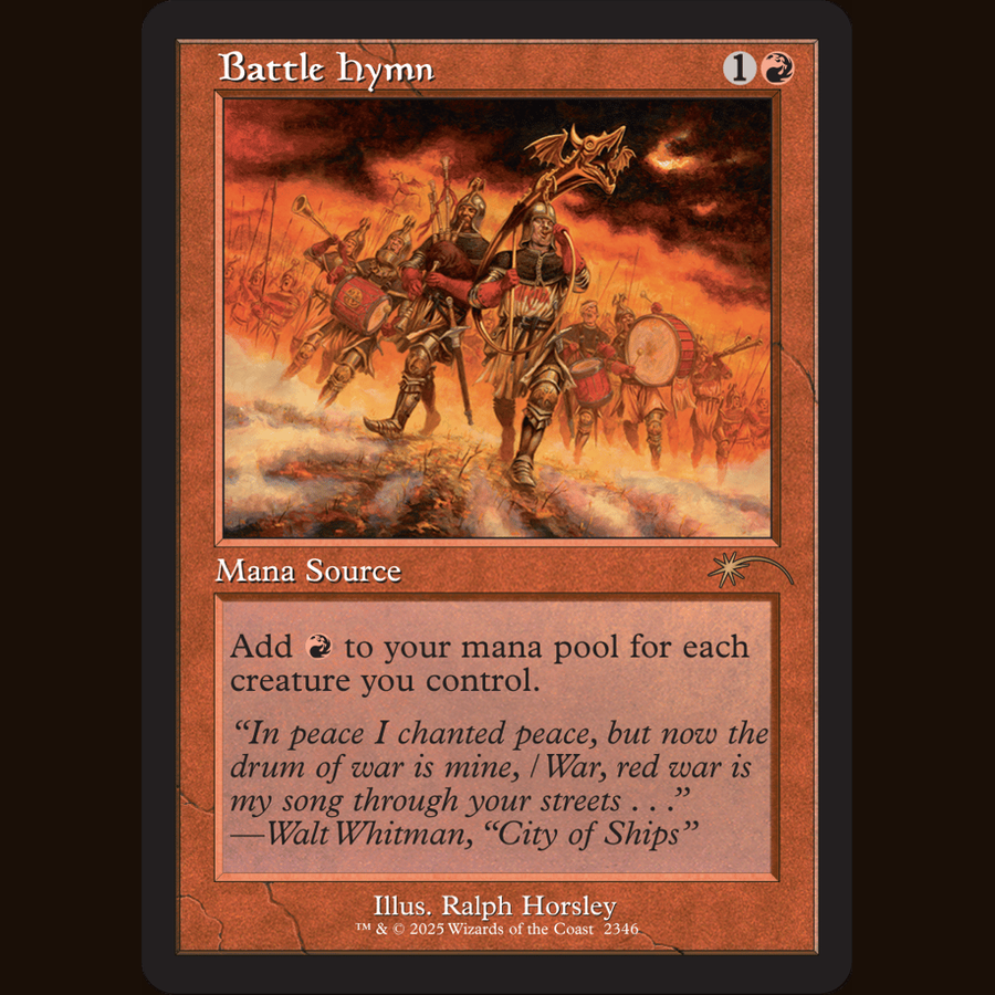 Battle Hymn [Secret Lair Drop Series] full-card image
