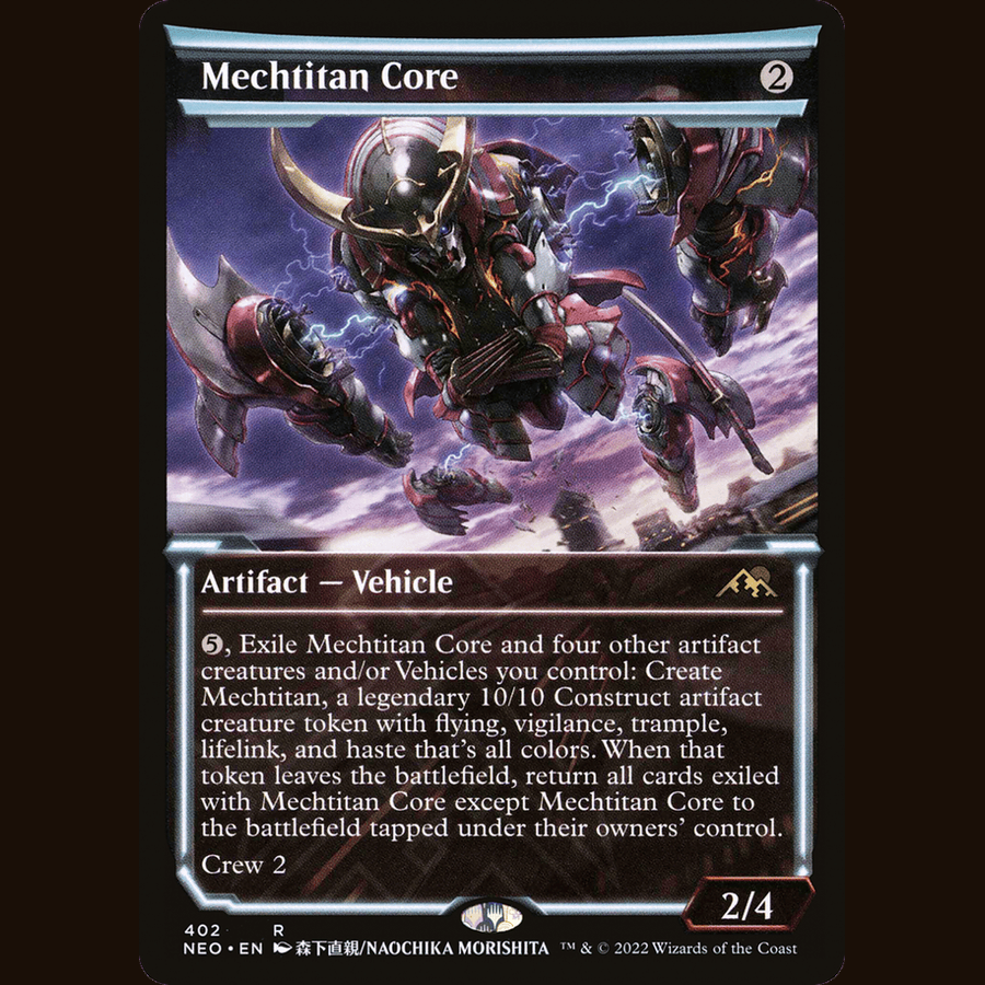 Mechtitan Core (Showcase) [Kamigawa: Neon Dynasty] full-card image