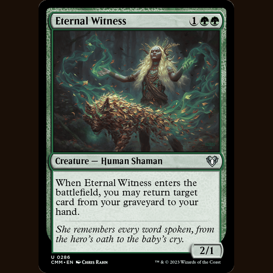 Eternal Witness [Commander Masters] full-card image
