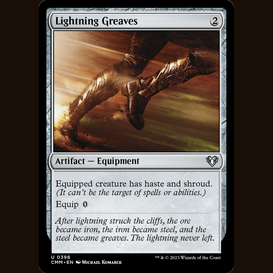 Lightning Greaves [Commander Masters] CMM #398 card image