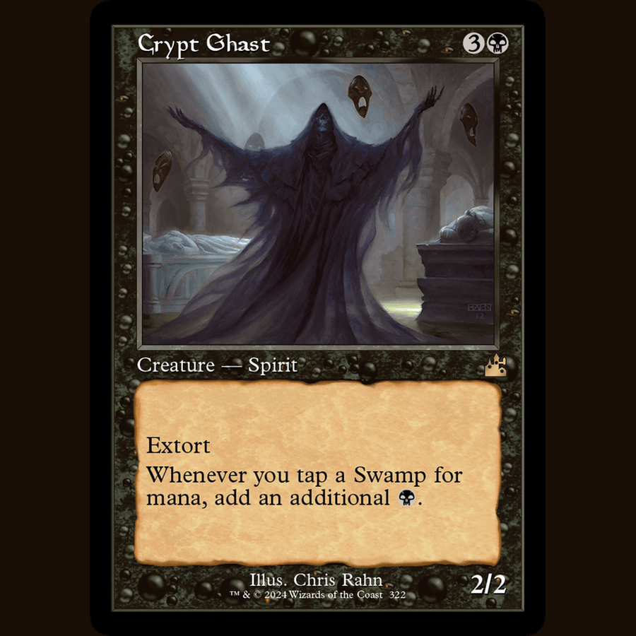 Crypt Ghast (Retro Frame) [Ravnica Remastered] full-card image