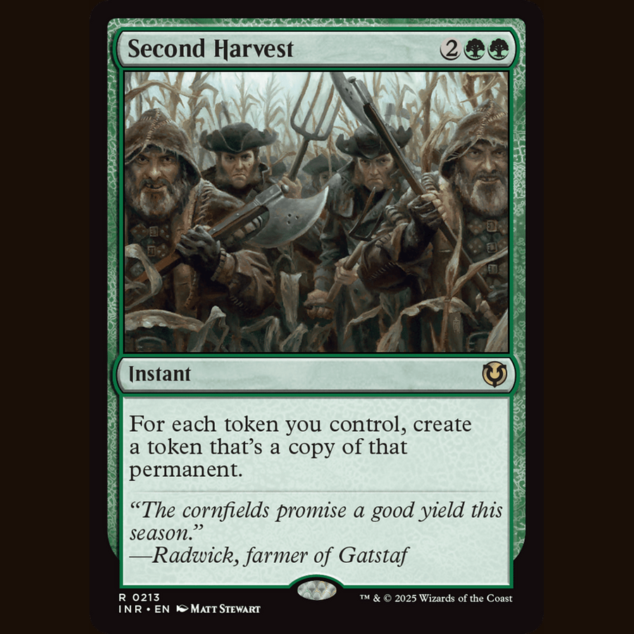 Second Harvest [Innistrad Remastered] full-card image