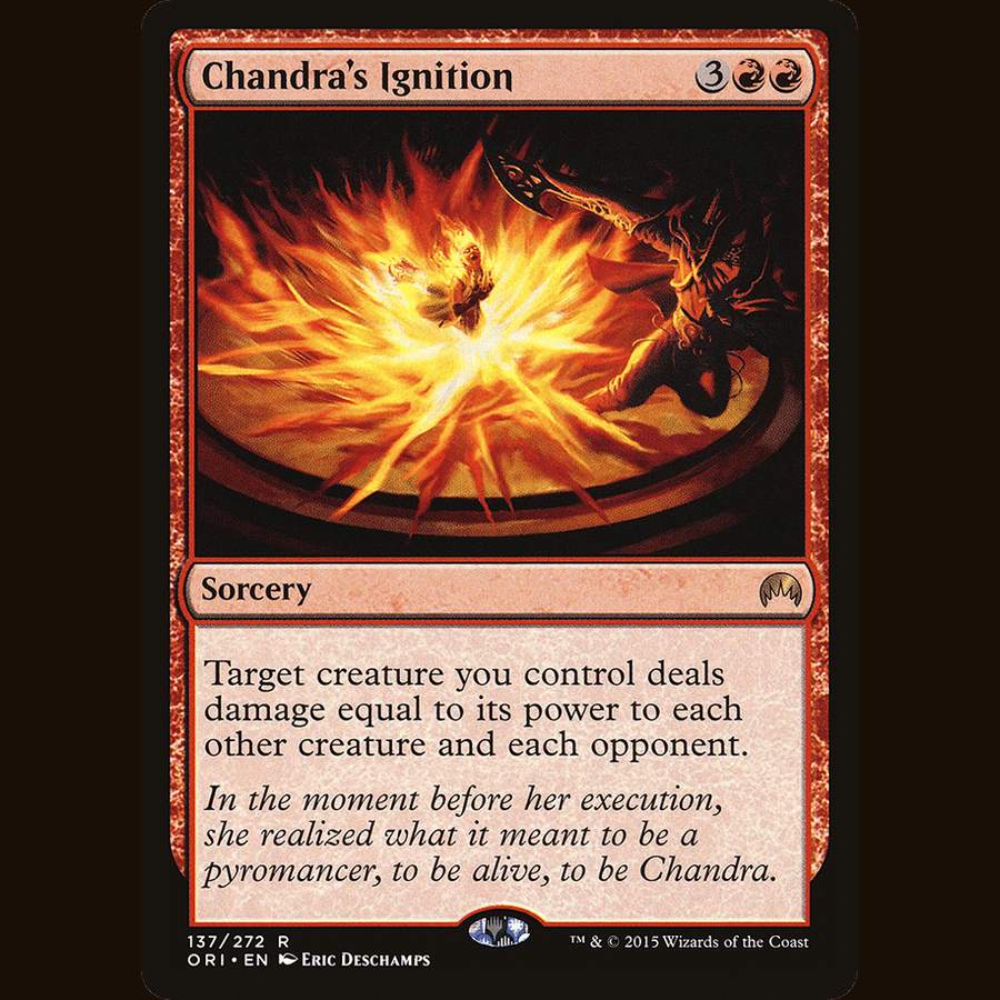 Chandra's Ignition [Magic Origins] full-card image
