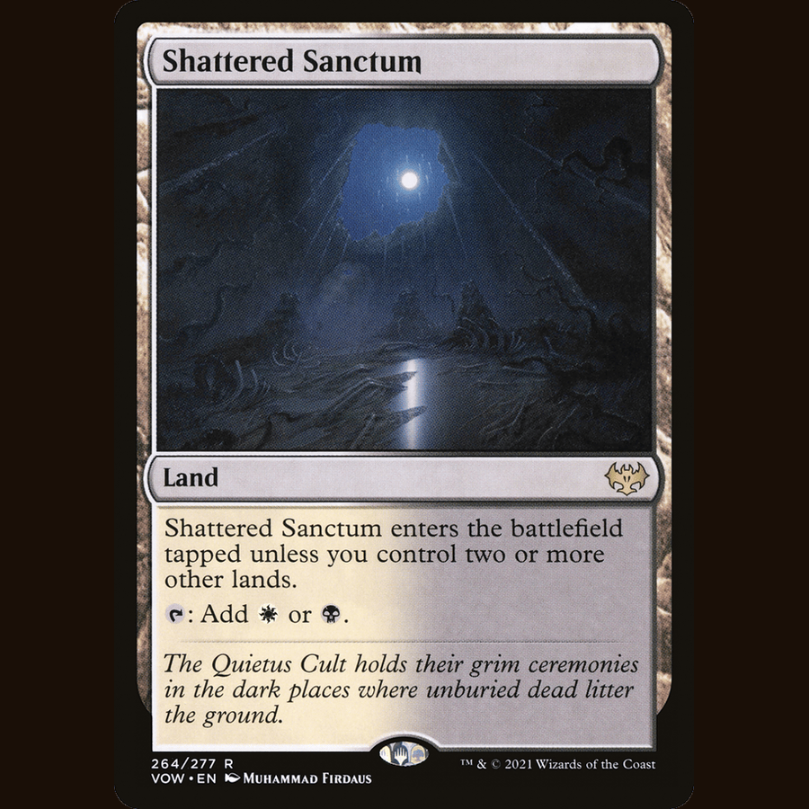 Shattered Sanctum [Innistrad: Crimson Vow] full-card image