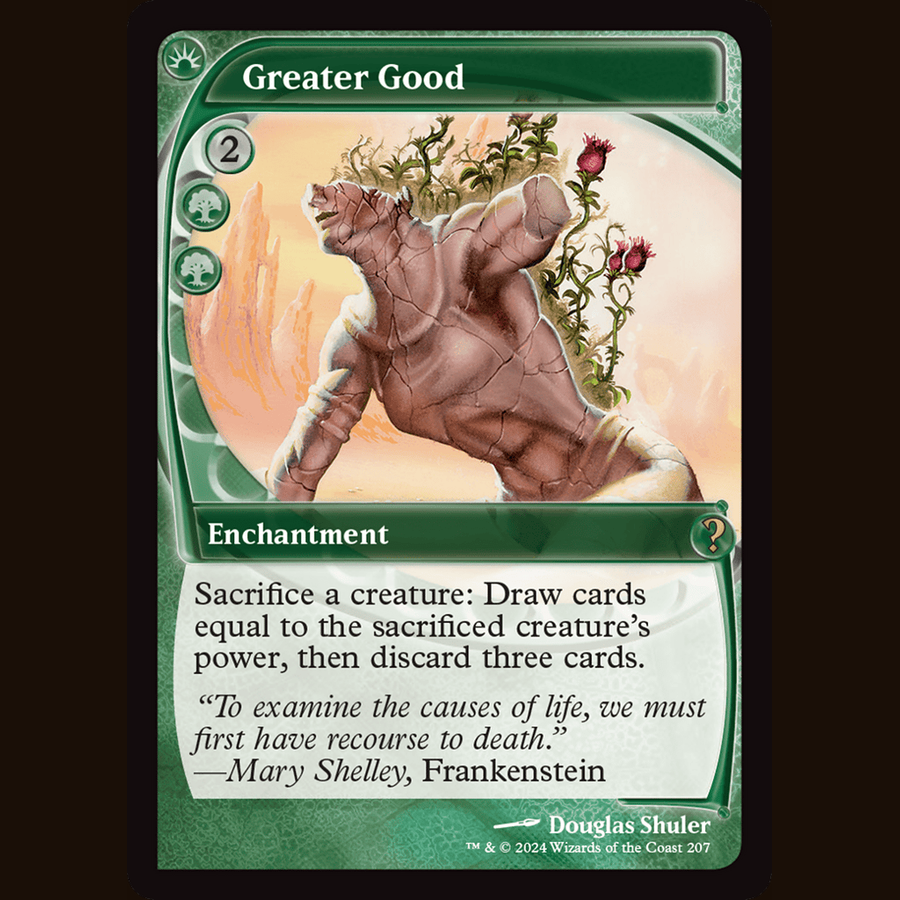 Greater Good (Future Sight) [Mystery Booster 2] full-card image