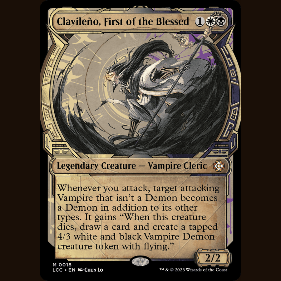 Clavileno, First of the Blessed (Showcase) [Commander: The Lost Caverns of Ixalan] full-card image