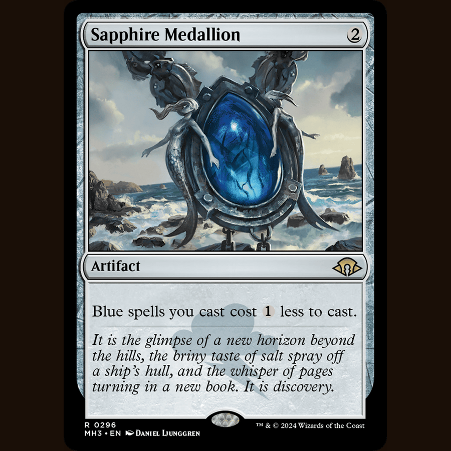 Sapphire Medallion [Modern Horizons 3] full-card image
