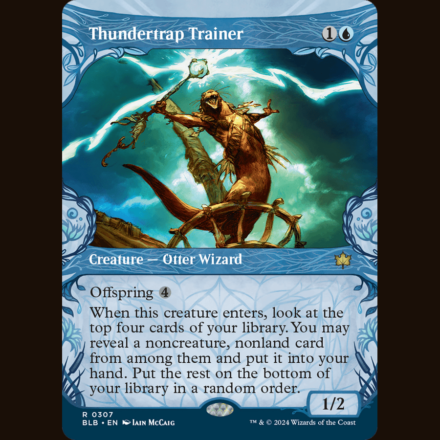 Thundertrap Trainer (Showcase) [Bloomburrow] full-card image