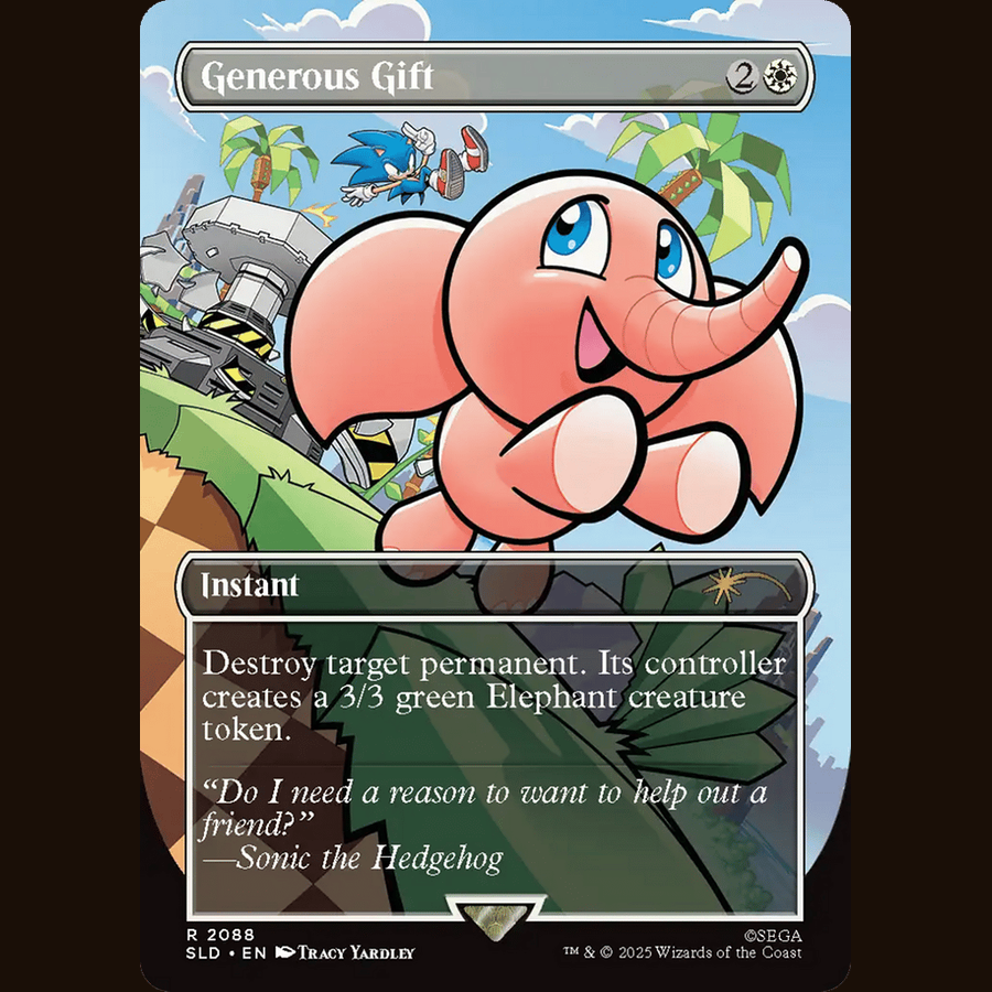 Generous Gift (2088) (Rainbow Foil) [Secret Lair Drop Series] full-card image