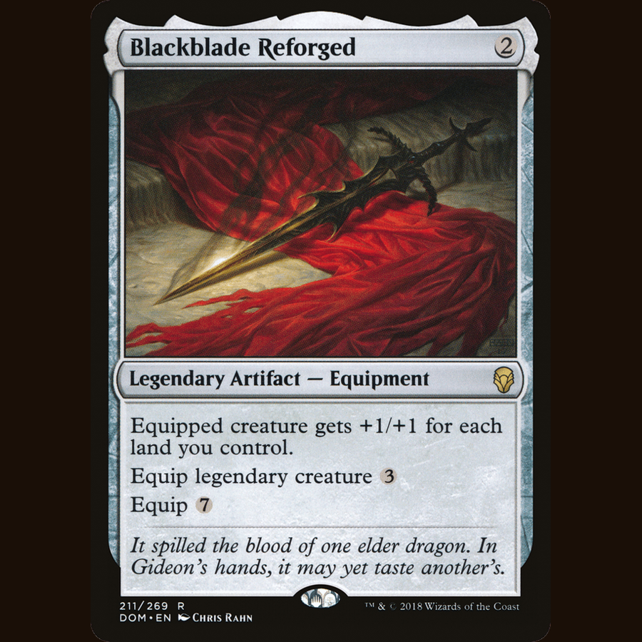 Blackblade Reforged [Dominaria] full-card image