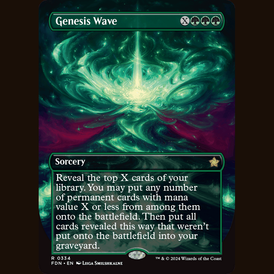 Genesis Wave (Borderless) [Foundations] full-card image