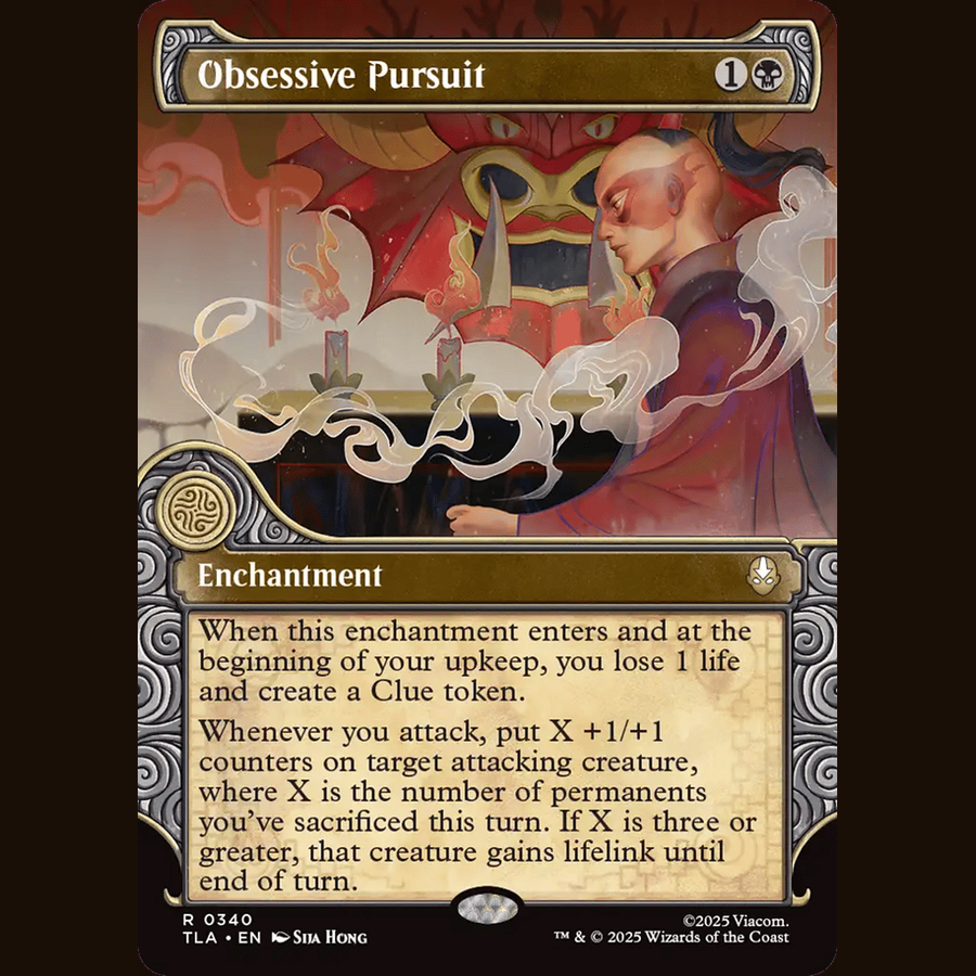 Obsessive Pursuit (Showcase) [Avatar: The Last Airbender] full-card image