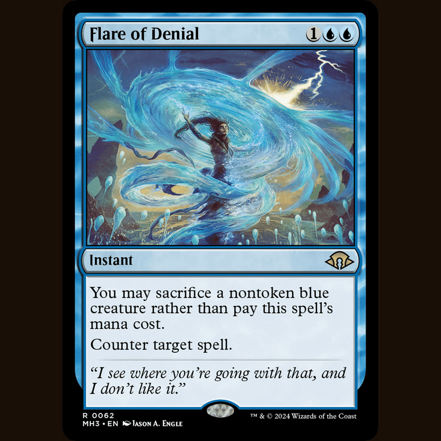 Flare of Denial [Modern Horizons 3] full-card image
