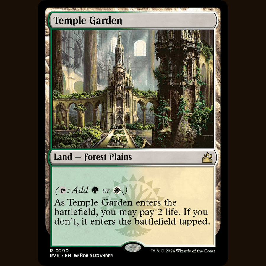 Temple Garden [Ravnica Remastered] full-card image