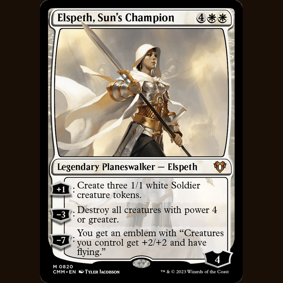 Elspeth, Sun's Champion [Commander Masters] CMM #820 card image