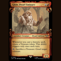 Gloin, Dwarf Emissary (Showcase Scrolls) [Universes Beyond: The Lord of the Rings: Tales of Middle-earth] full-card image