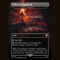 Valley of Gorgoroth - Wasteland [Commander: The Lord of the Rings: Tales of Middle-earth] full-card image