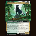Bast, Panther Goddess (Extended Art) [Commander: Marvel Super Heroes] full-card image