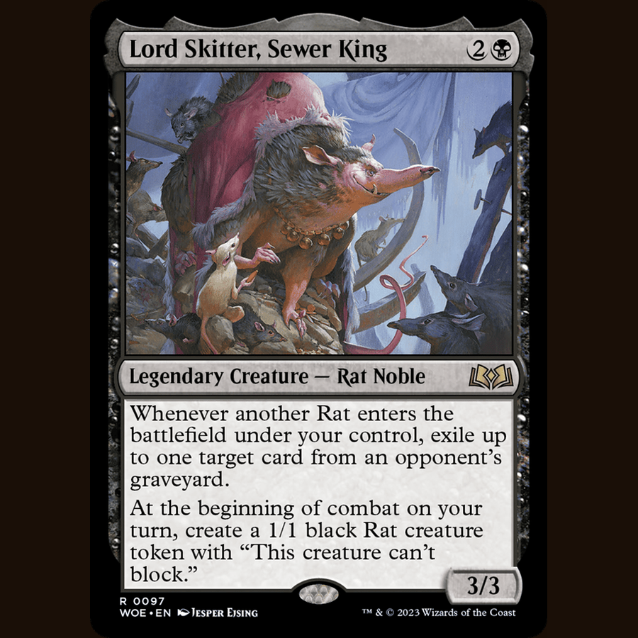 Lord Skitter, Sewer King [Wilds of Eldraine] full-card image