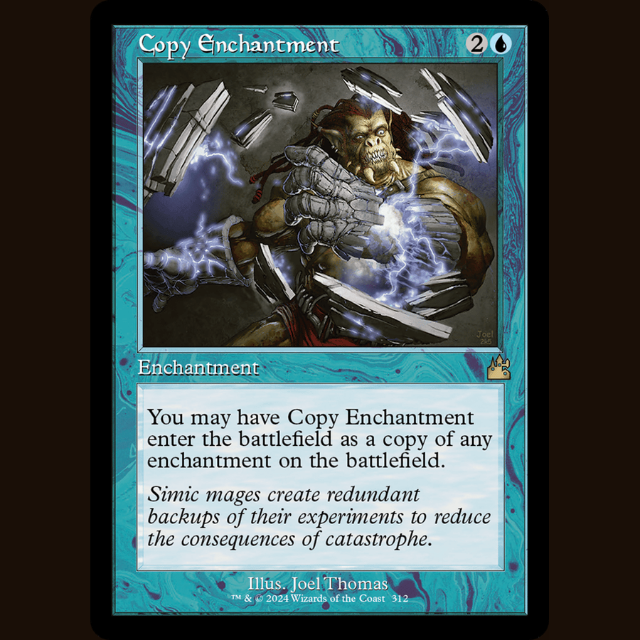 Copy Enchantment (Retro Frame) [Ravnica Remastered] full-card image