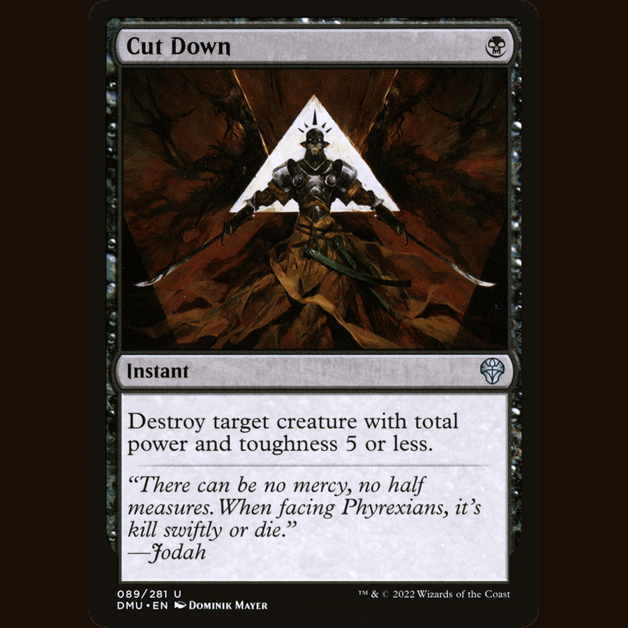 Cut Down [Dominaria United] full-card image