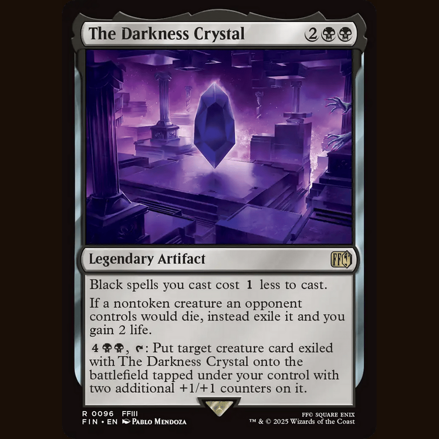 The Darkness Crystal [Universes Beyond: FINAL FANTASY] full-card image
