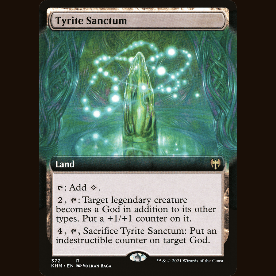 Tyrite Sanctum (Extended Art) [Kaldheim] full-card image