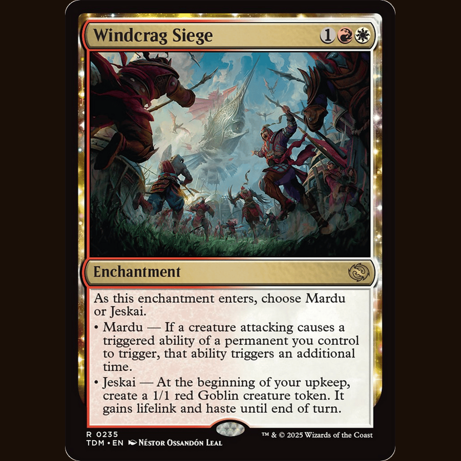 Windcrag Siege [Tarkir: Dragonstorm] full-card image