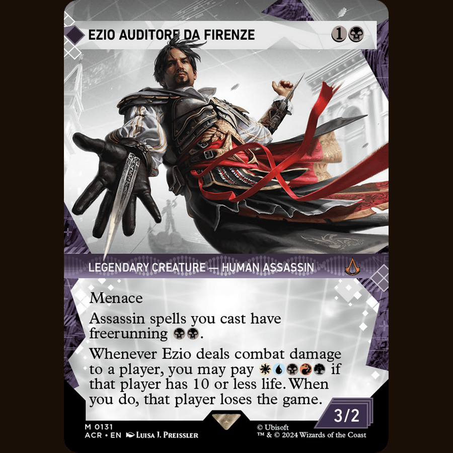 Ezio Auditore da Firenze (Showcase) [Universes Beyond: Assassin's Creed] full-card image