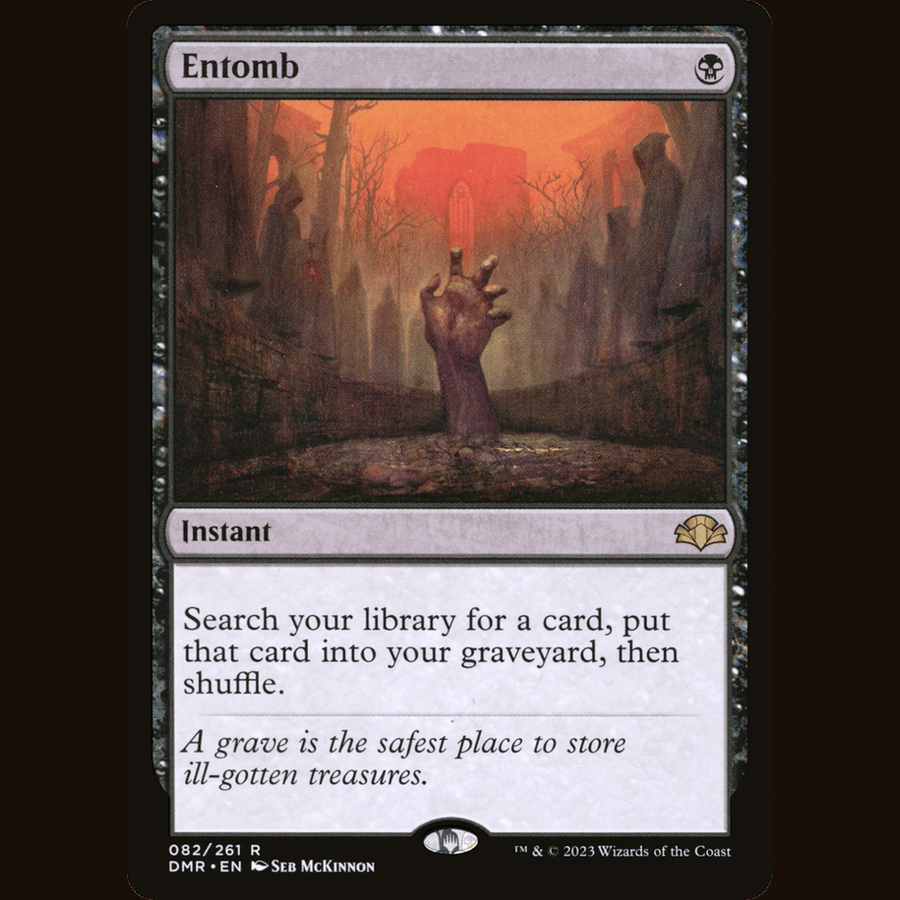 Entomb [Dominaria Remastered] full-card image