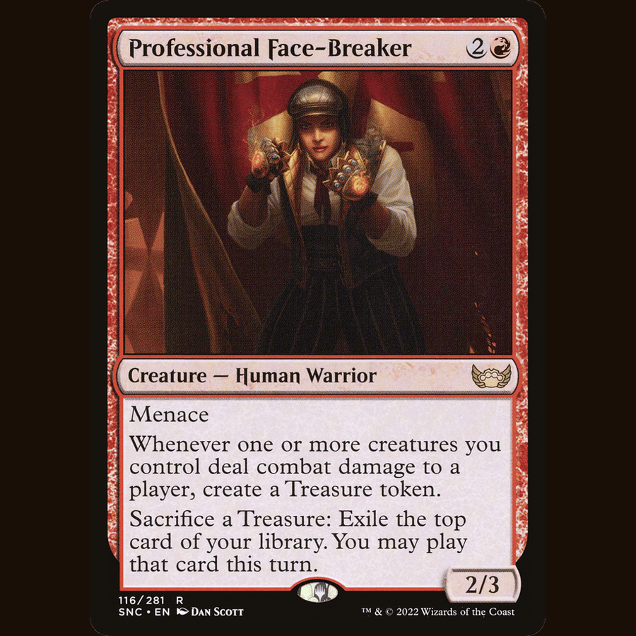 Professional Face-Breaker [Streets of New Capenna] full-card image