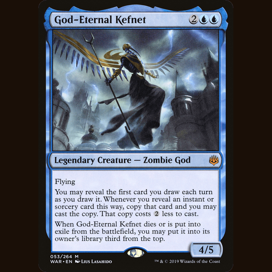 God-Eternal Kefnet [War of the Spark] full-card image
