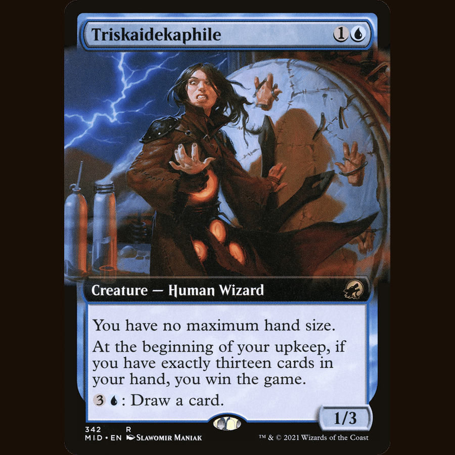 Triskaidekaphile (Extended Art) [Innistrad: Midnight Hunt] full-card image