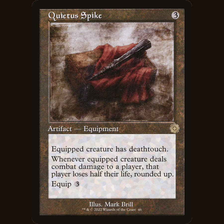 Quietus Spike [The Brothers' War: Retro Frame Artifacts] full-card image