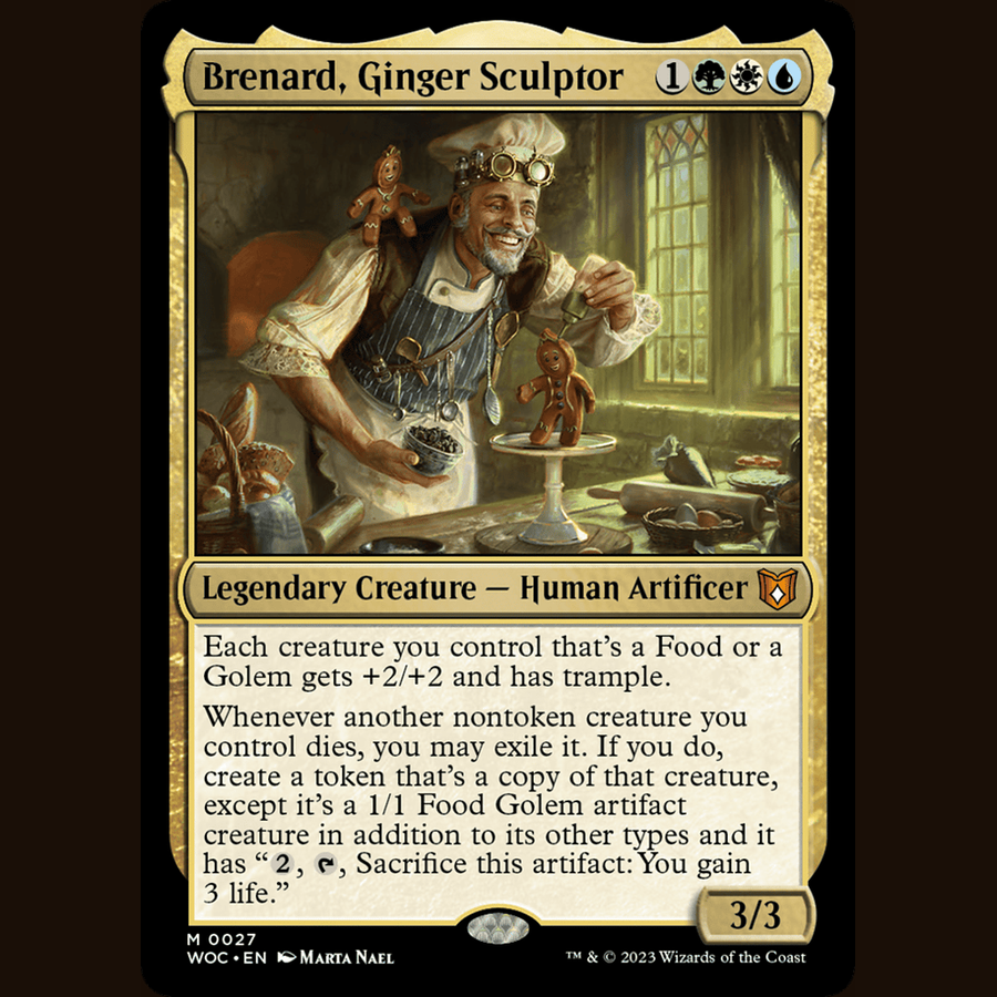 Brenard, Ginger Sculptor [Commander: Wilds of Eldraine] full-card image