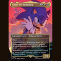 Sonic the Hedgehog (Rainbow Foil) [Secret Lair Drop Series] full-card image
