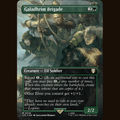 Galadhrim Brigade (Borderless) (Surge Foil) [Commander: The Lord of the Rings: Tales of Middle-earth] full-card image