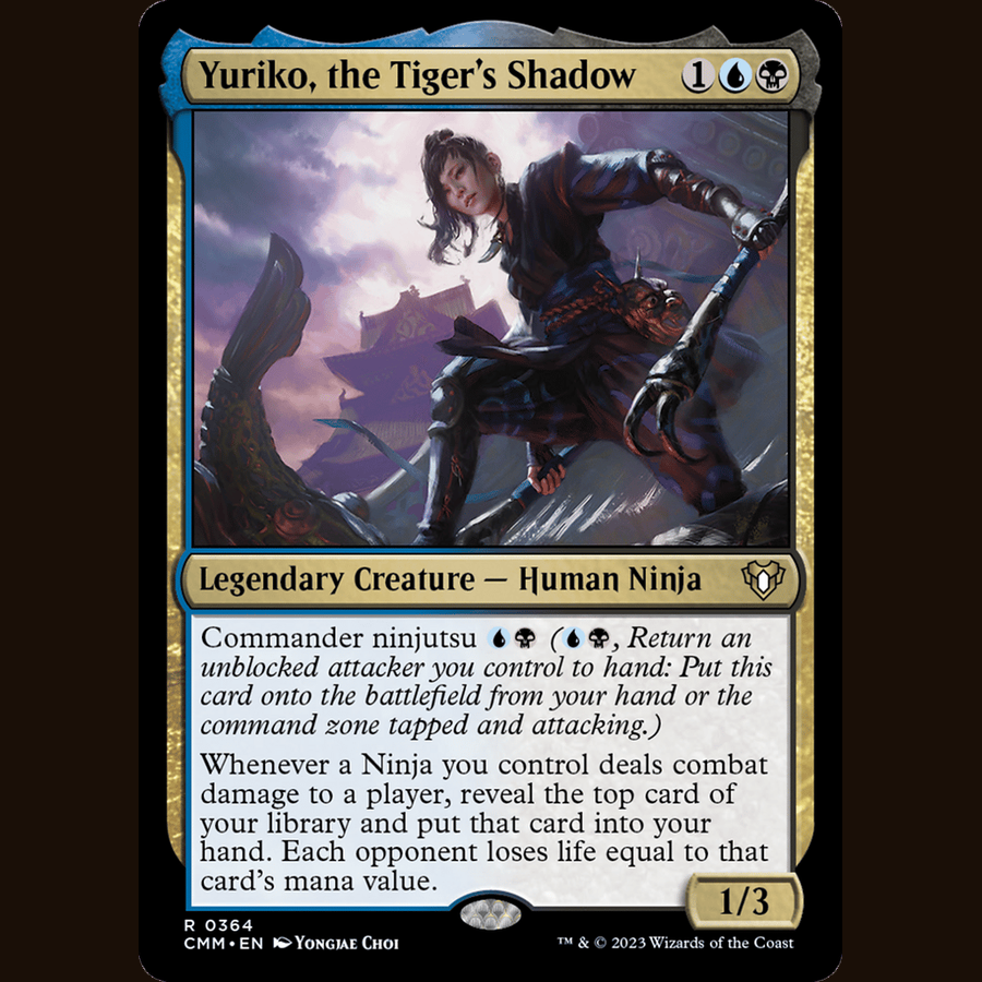 Yuriko, the Tiger's Shadow [Commander Masters] full-card image